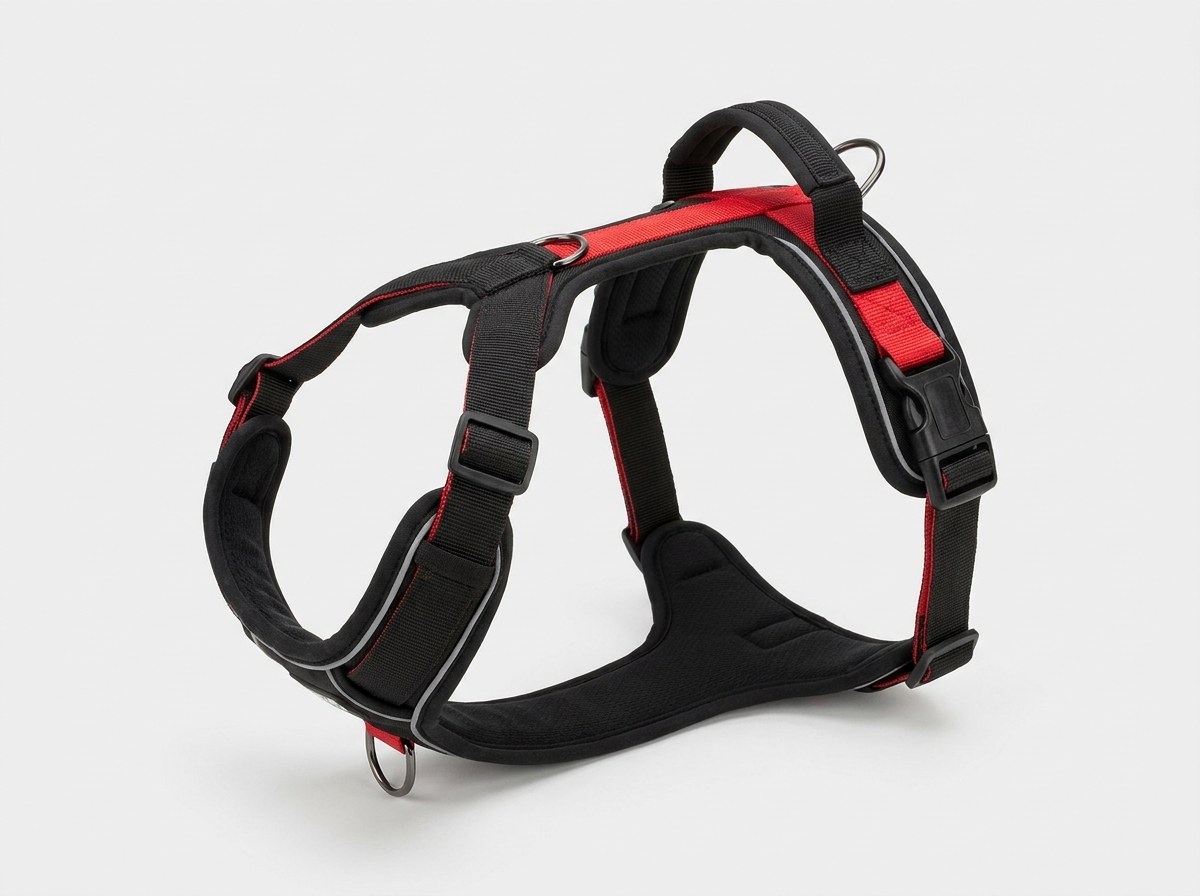 rabbitgoo Anti-Pull Hundegeschirr — Budget-Modell mit dualem D-Ring