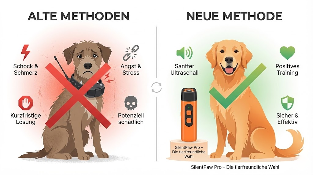 Vergleich: Alte Methoden vs. Ultraschall