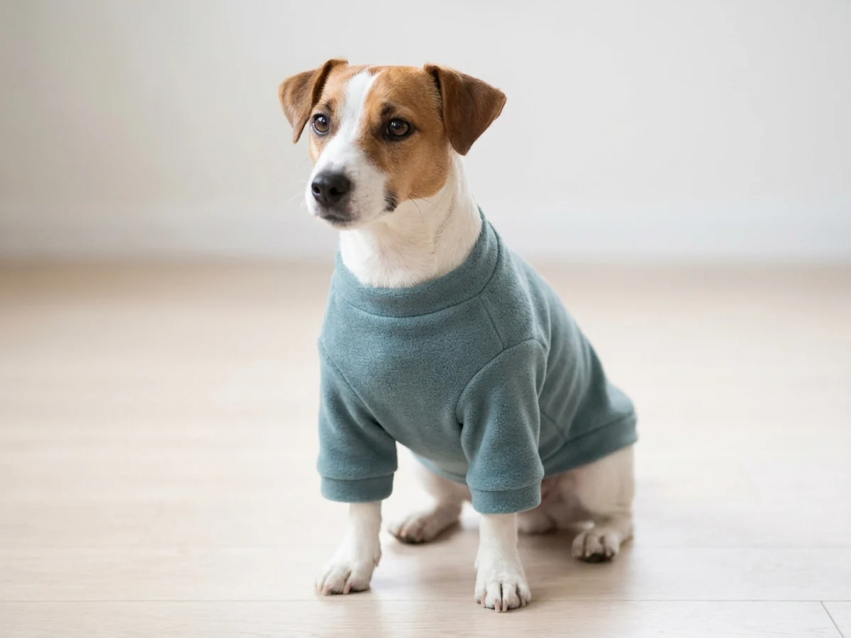 Fleece-Pullover für Hunde, neutrale Produktansicht