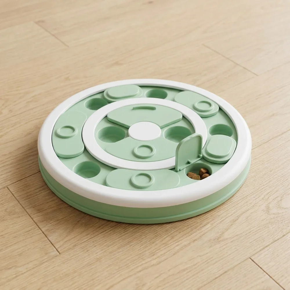Plastik-Schiebepuzzle für Hunde, Kategorie-Beispiel