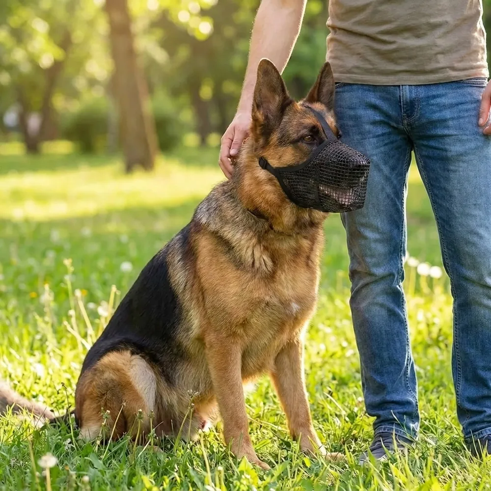 TruePet Silikon-Maulkorb schwarz