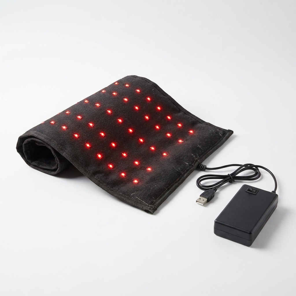 Budget-LED-Pad / Rotlicht-Decke für Hunde